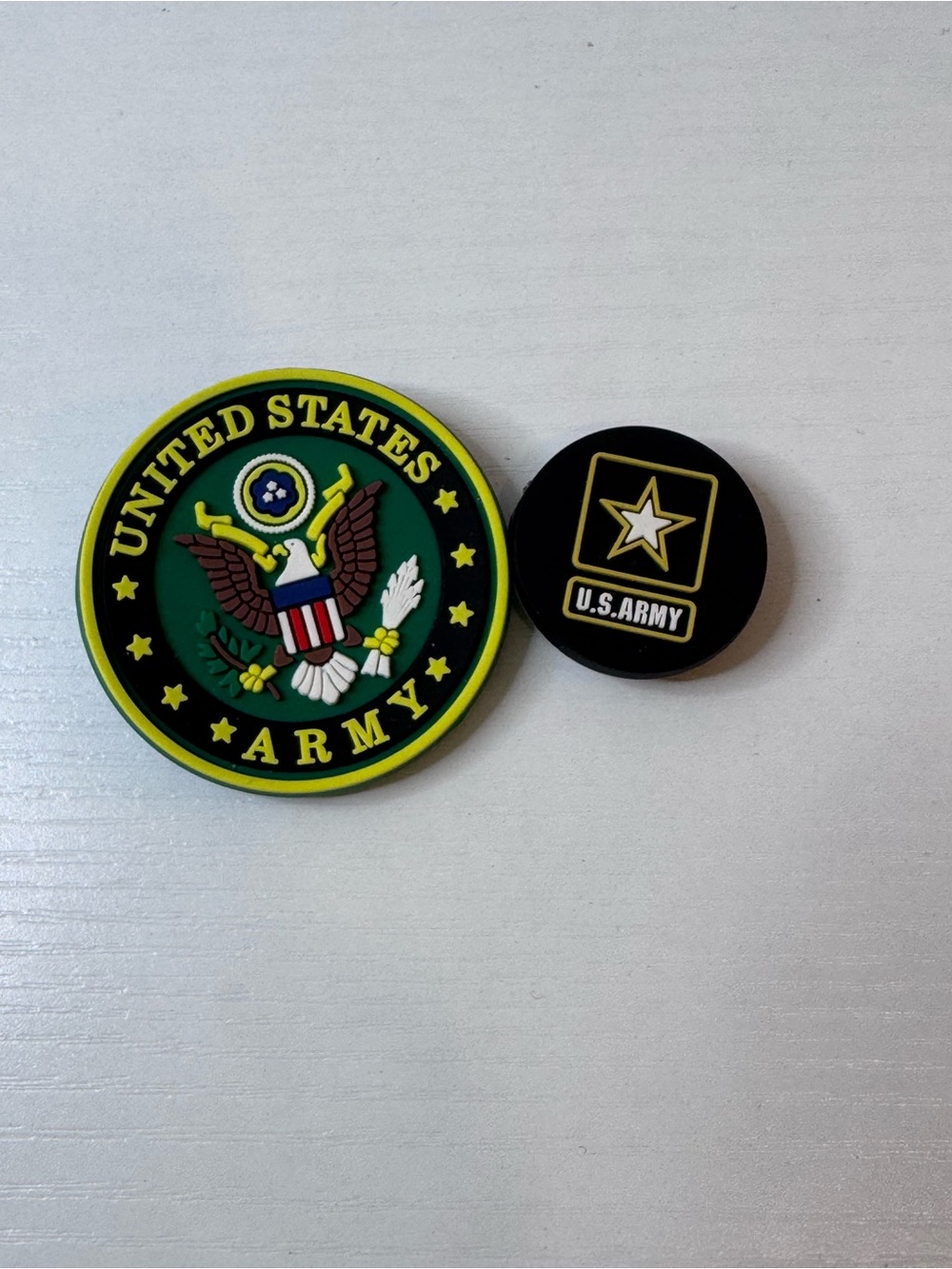 U.S. Army set of 2 Croc charm Jibbitz NWOT